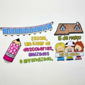 Painel tema Dia da Escola