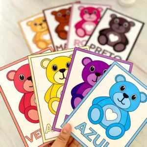 Cards Cores - Ursinho