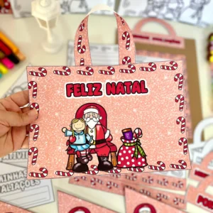 Kit Capas de Atividades tema Papai Noel