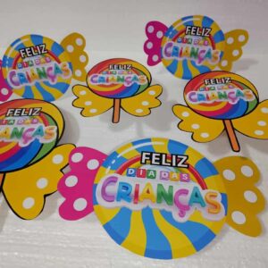 Lembrancinhas Dia das Crianças Pirulito