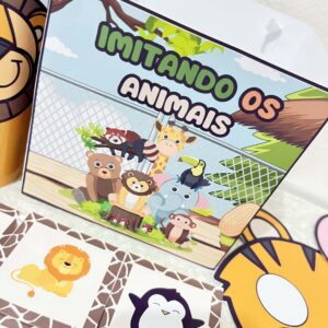 Caixa imitando os Animais