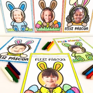 Atividades de Páscoa com Foto