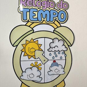 Relógio do tempo interativo