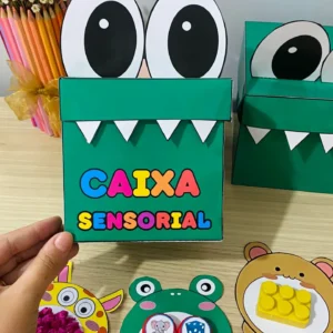Caixa Sensorial Estimulando os Sentidos