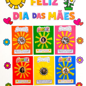 Presente Dia das Mães Sol com Foto