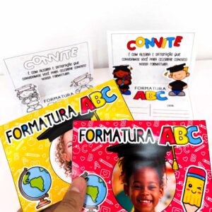 Convites 3D para Formatura do ABC