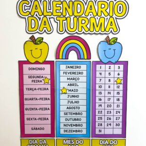 Calendário da Turma