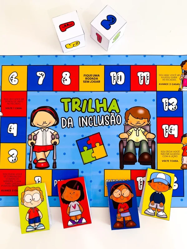 Trilha da Inclusão - Atividades para Imprimir