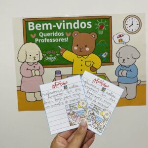 Volta às aulas Professores Bobbie