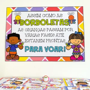 Kit de Reunião de Pais Tema Borboletas