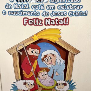Painel de Natal Cristão