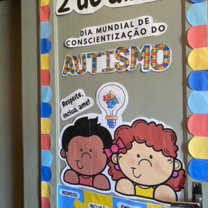 Painel de Porta tema Autismo