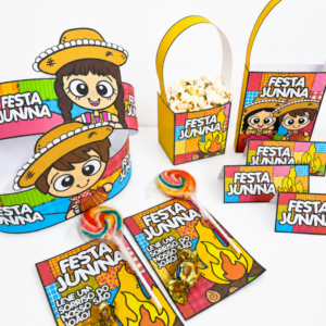 Kit Colorido Lembrancinhas Juninas