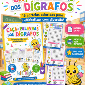 CAÇA-PALAVRAS DOS DÍGRAFOS