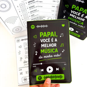 Cartão Spotpai- Playlist do Papai