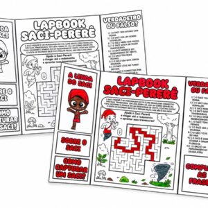 Lapbook Saci-Pererê