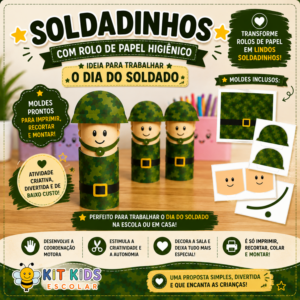 Soldadinho de Rolo de papel
