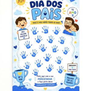 Cartaz Colaborativo Dia dos Pais Volume 2