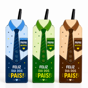 Porta-canetas Dia dos Pais