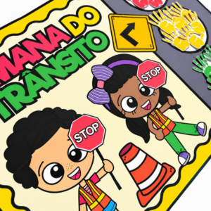 Cartaz Colaborativo Semana do Trânsito