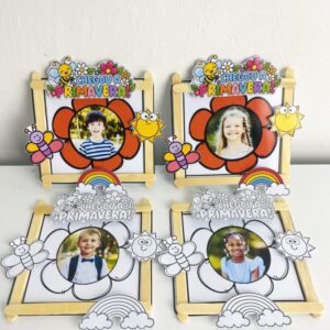 Porta Retrato Chegou a Primavera